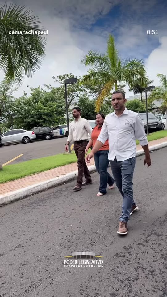  Visita do presidente da Câmara Municipal de Chapadão do Sul -MS, Vereador Marcelo do Bar