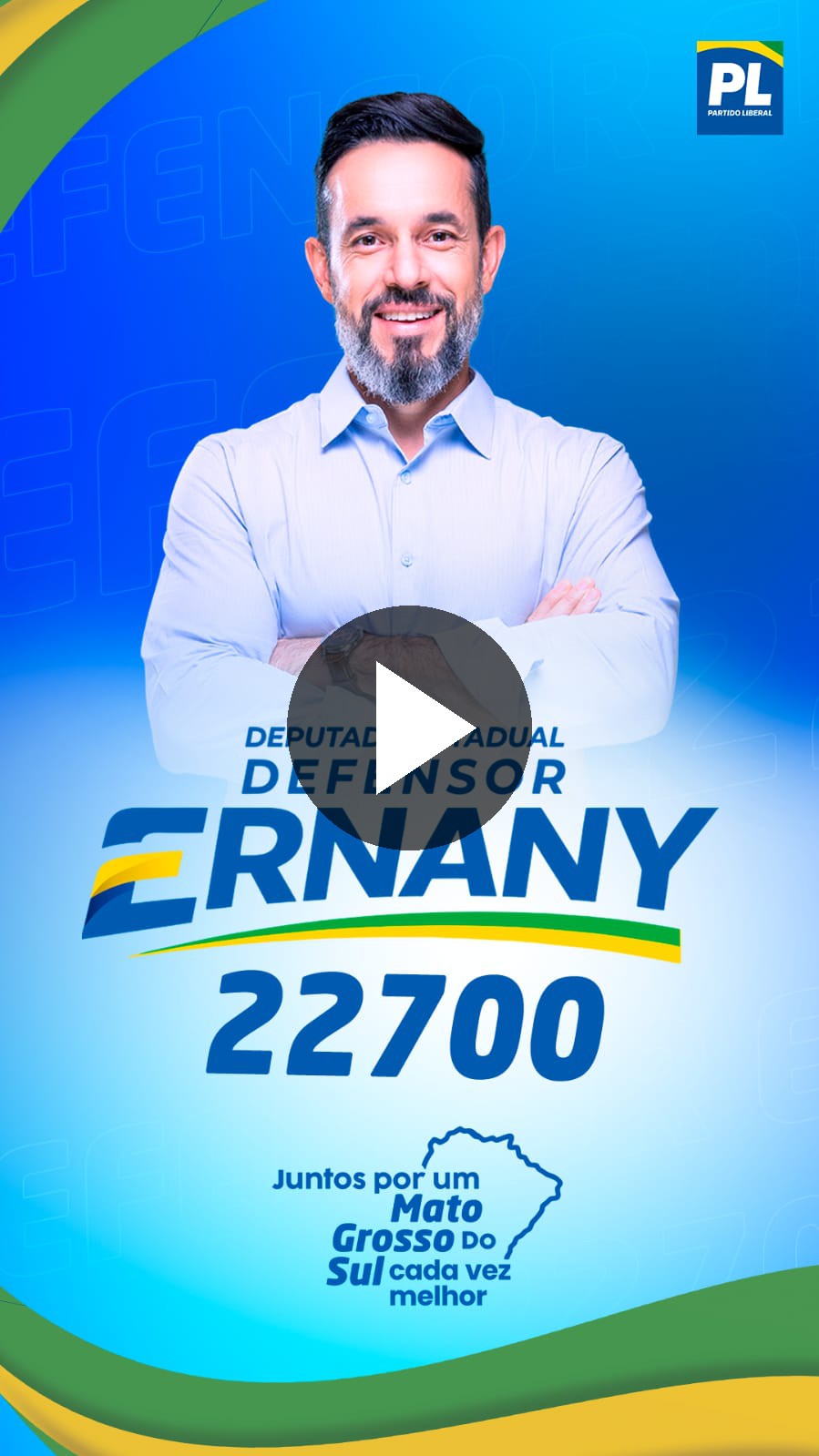 Capitão Contar 221 Candidato ao senado manifesta apoio ao Ernany Candidato a Deputado Estadual 22700