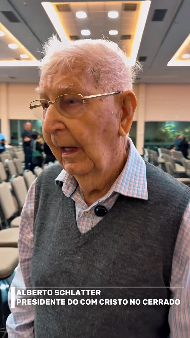  O Sr. Alberto Schlatter compartilhou a nossa essência: um movimento que não busca religiosidade, mas sim uma vida de compromisso verdadeiro com Deus.