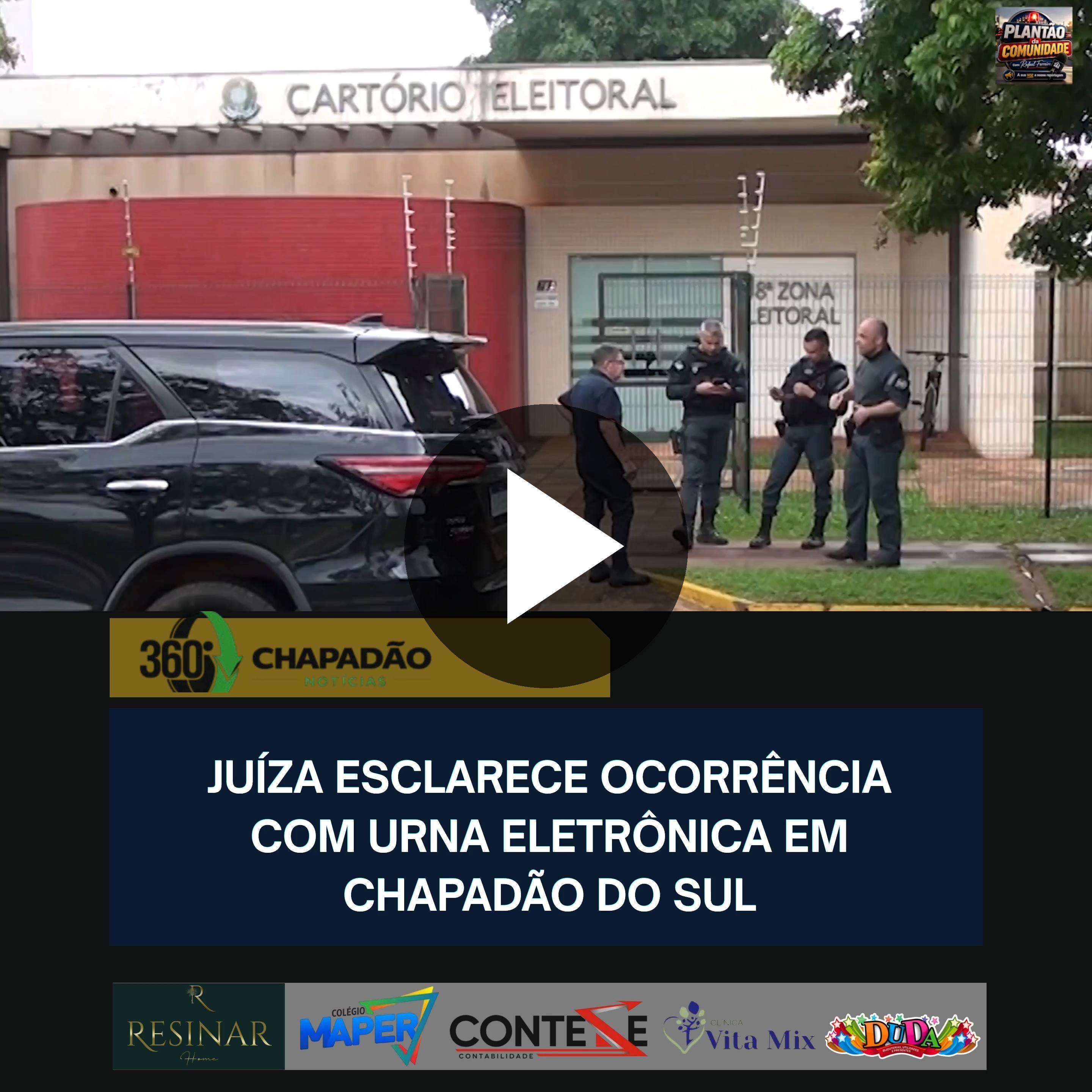 chapadao360Suspeito de colar teclas de urna eletrônica em Chapadão do Sul consegue liberda