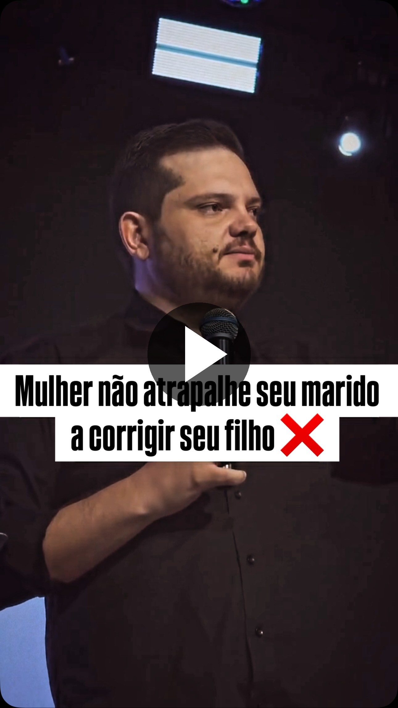 Quando homem assume a posição, agradeça?