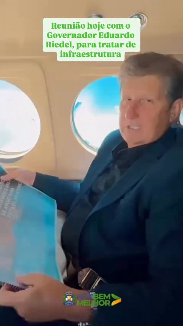 Hoje estive em reunião com o governador Eduardo Riedel 