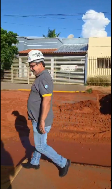  Vanderson Vereador em Ação: Fiscalizando as Obras de Esgoto no Esplanada 1