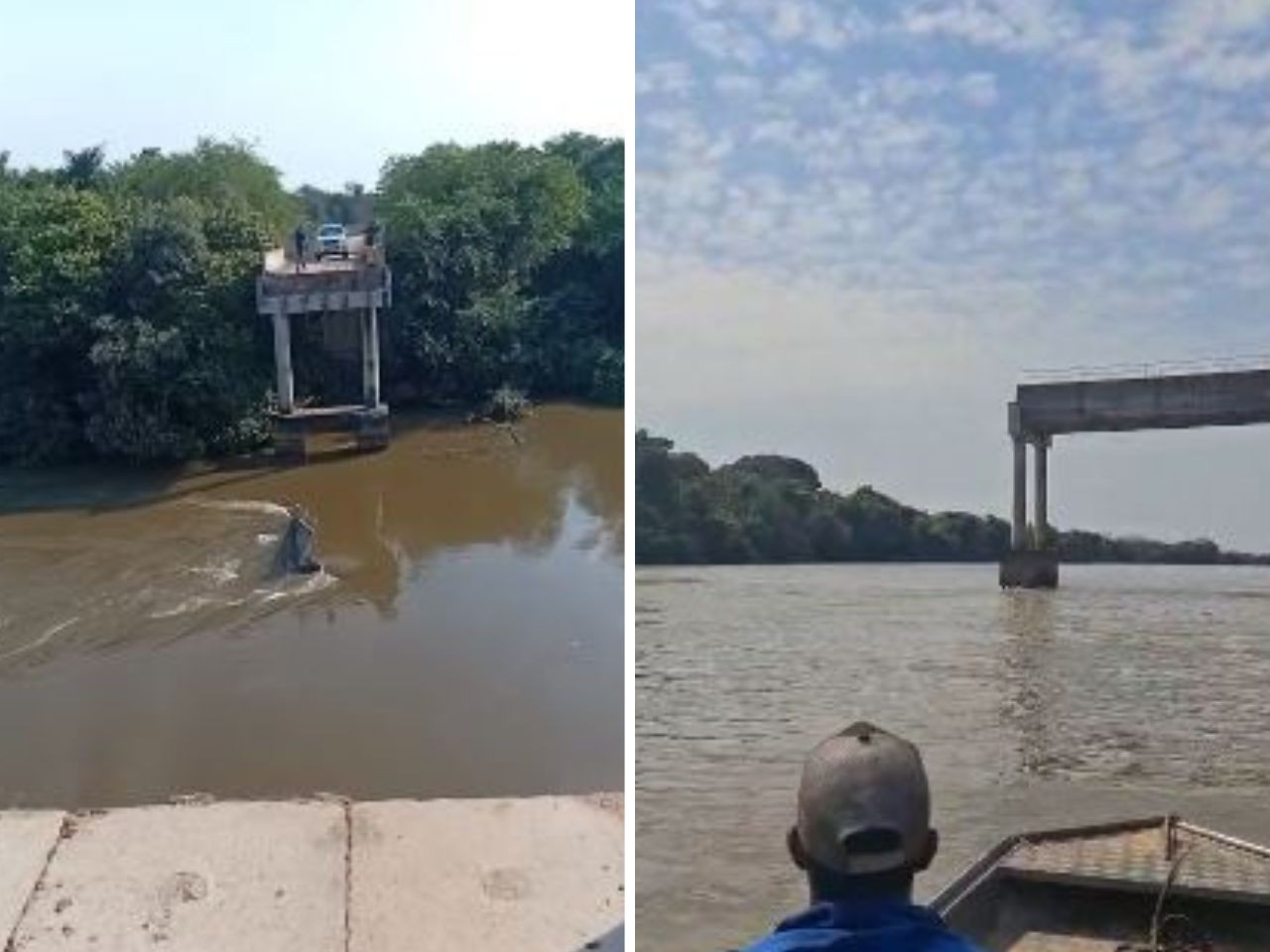 Governo decreta emergência em 3 cidades após colapso de ponte no Rio Taquari em MS