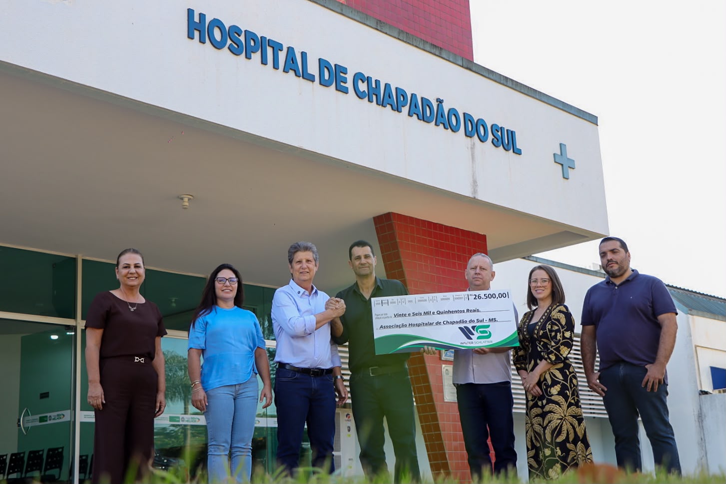 Salário de julho do prefeito é destinado à Associação Hospitalar de Chapadão do Sul
