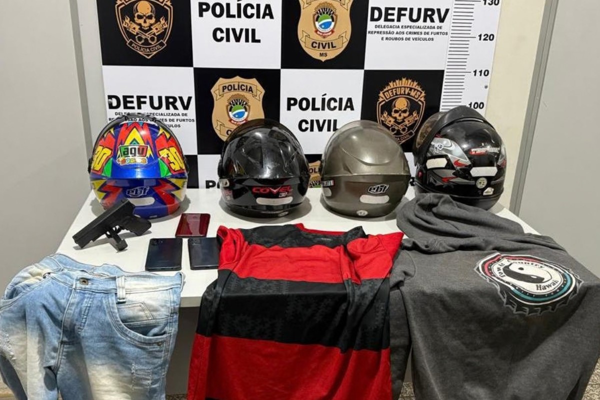 Trio de adolescentes é apreendido suspeito de atrair motociclistas por app para roubá-los em Ca...