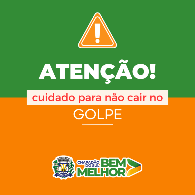 Prefeitura de Chapadão do Sul alerta para golpe envolvendo programas habitacionais