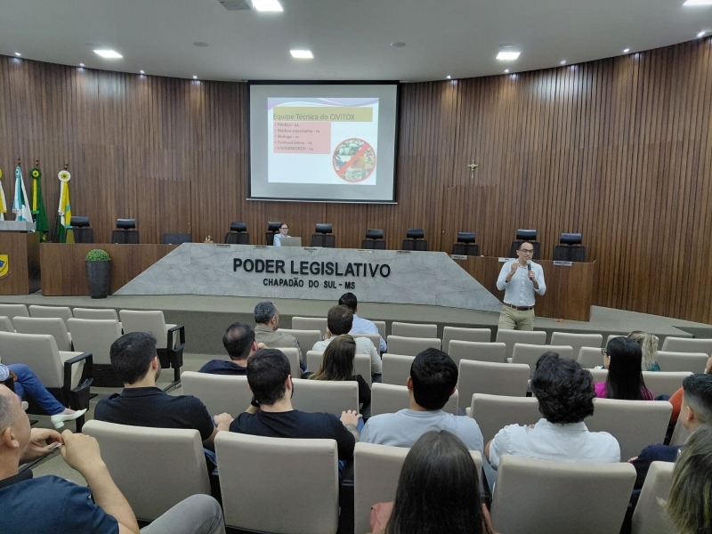 Chapadão do Sul promove capacitação para profissionais de saúde sobre intoxicação por...