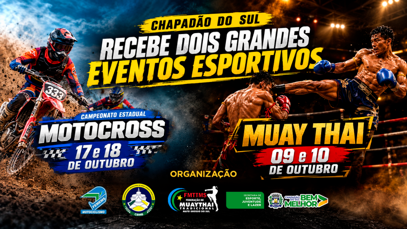 Esporte ganha destaque na programação dos 39 anos de Chapadão do Sul com dois campeonatos...